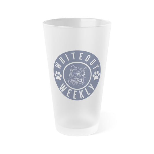 Penn State Football x White Out Weekly FROSTED Pint Glass (16 oz)