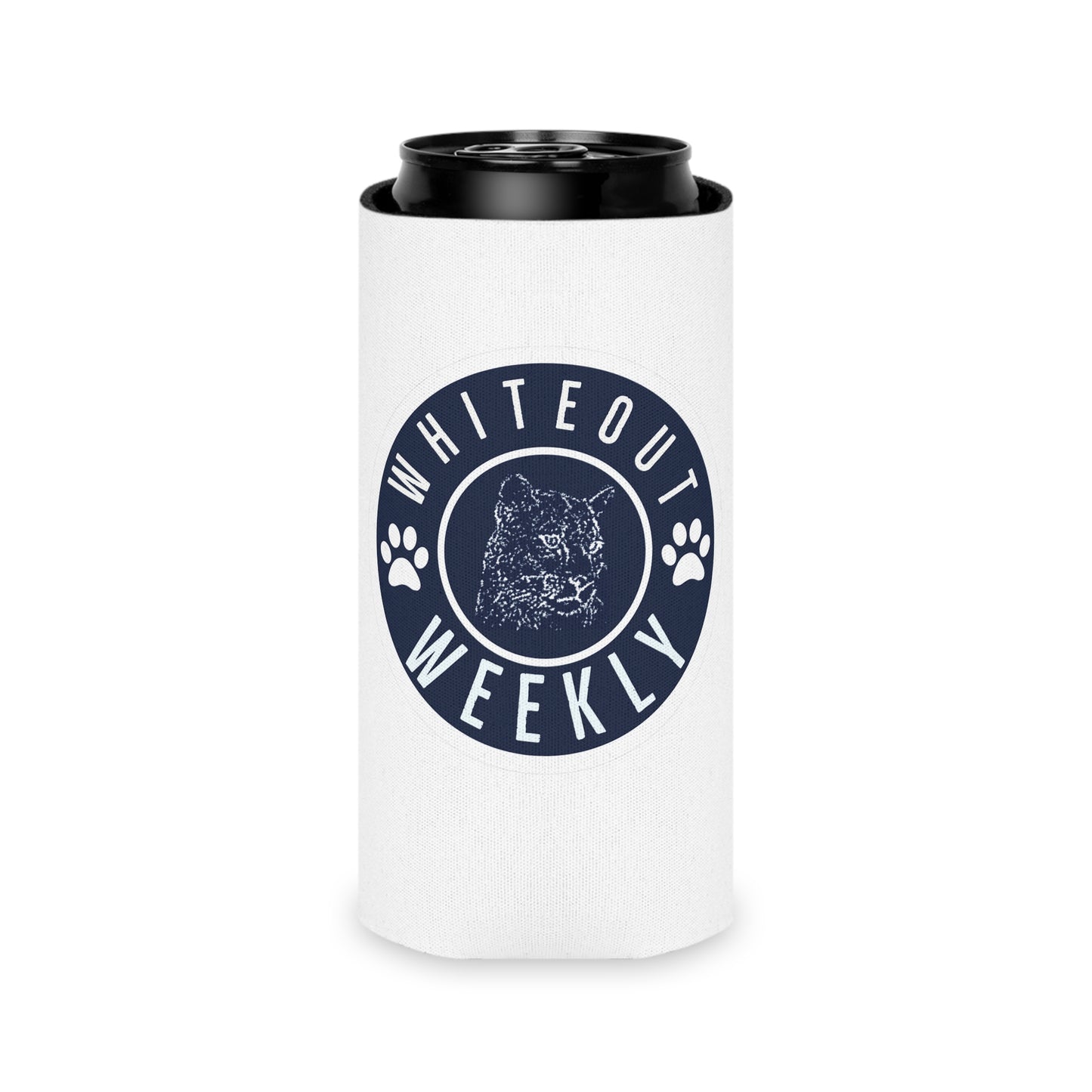 Penn State Football x White Out Weekly Beer or Seltzer Tailgate Koozie