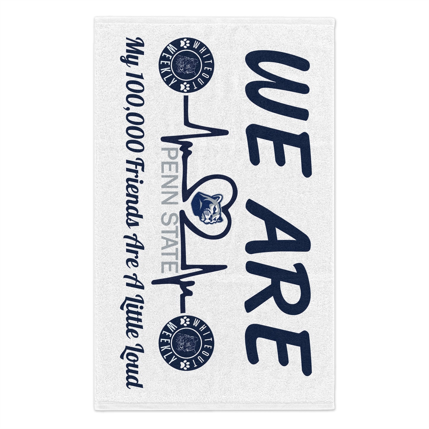 2024 Penn State Football x White Out Weekly Rally Towel (11" x 18")