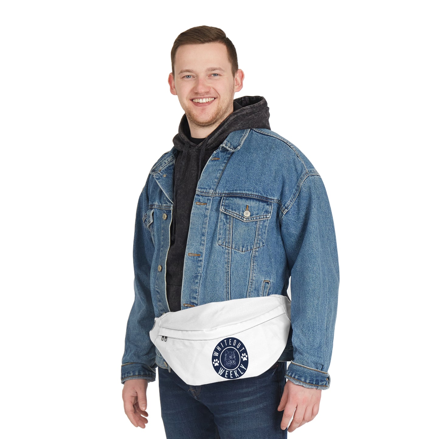 Penn State Football x White Out Weekly "Large & In Charge" Fanny Pack