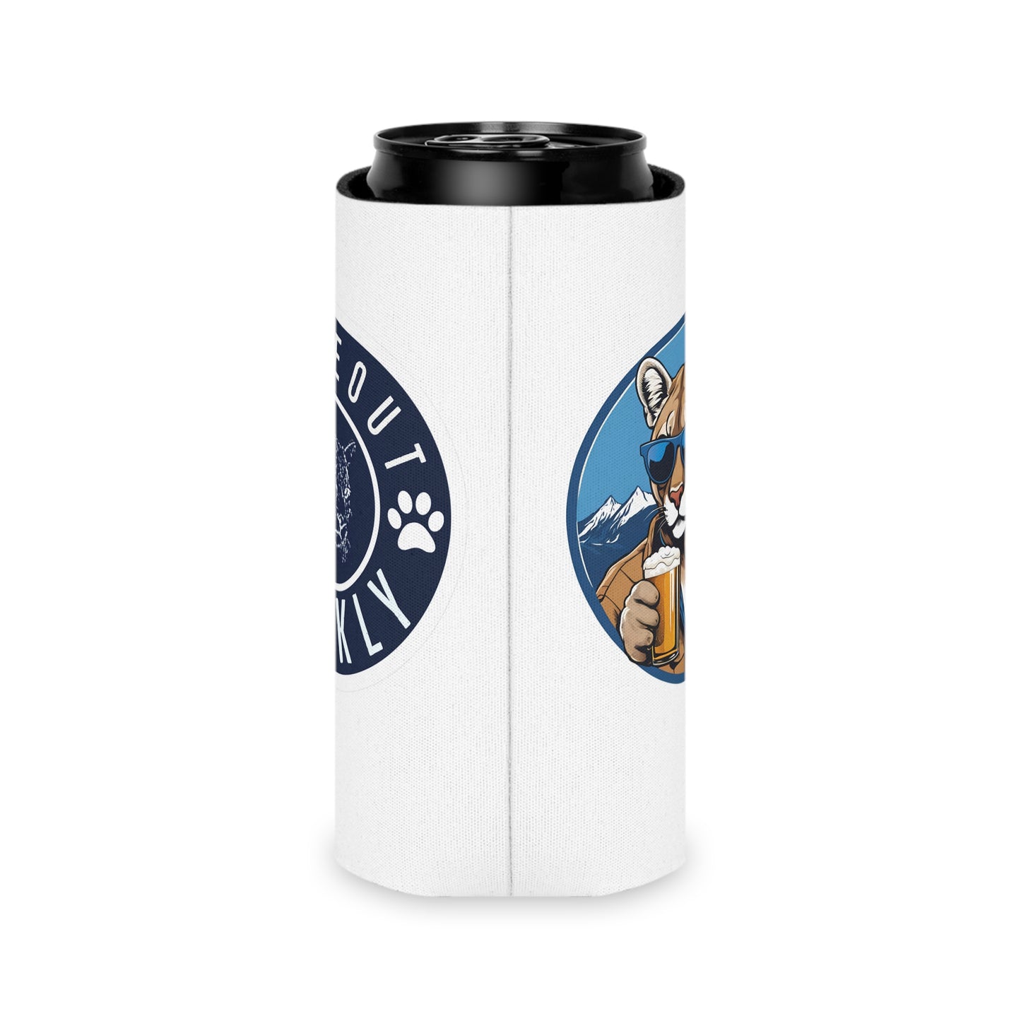 Penn State Football x White Out Weekly Beer or Seltzer Tailgate Koozie