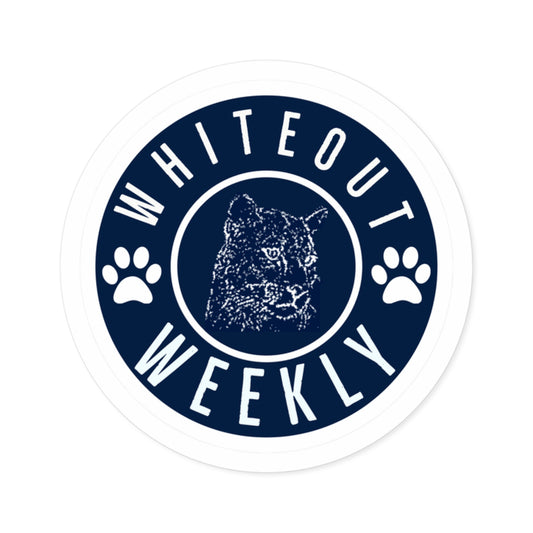 Penn State Football x White Out Weekly Round Sticker (2" x 2")